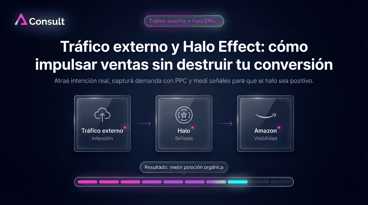 Tráfico externo y Halo Effect: cómo impulsar ventas sin destruir tu conversión