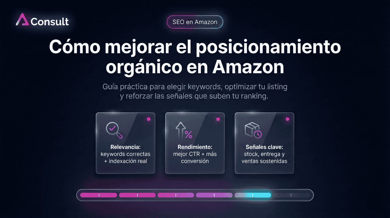 Cómo mejorar el posicionamiento orgánico en Amazon